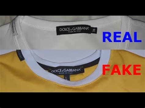 dolce gabbana t shirt fake vs real|dolce and gabbana counterfeit shirts.